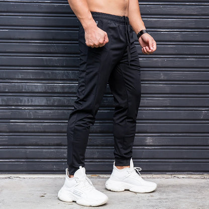 Men's Quick-Dry Sweatpants - Athletic Jogging Pants with Drawstring