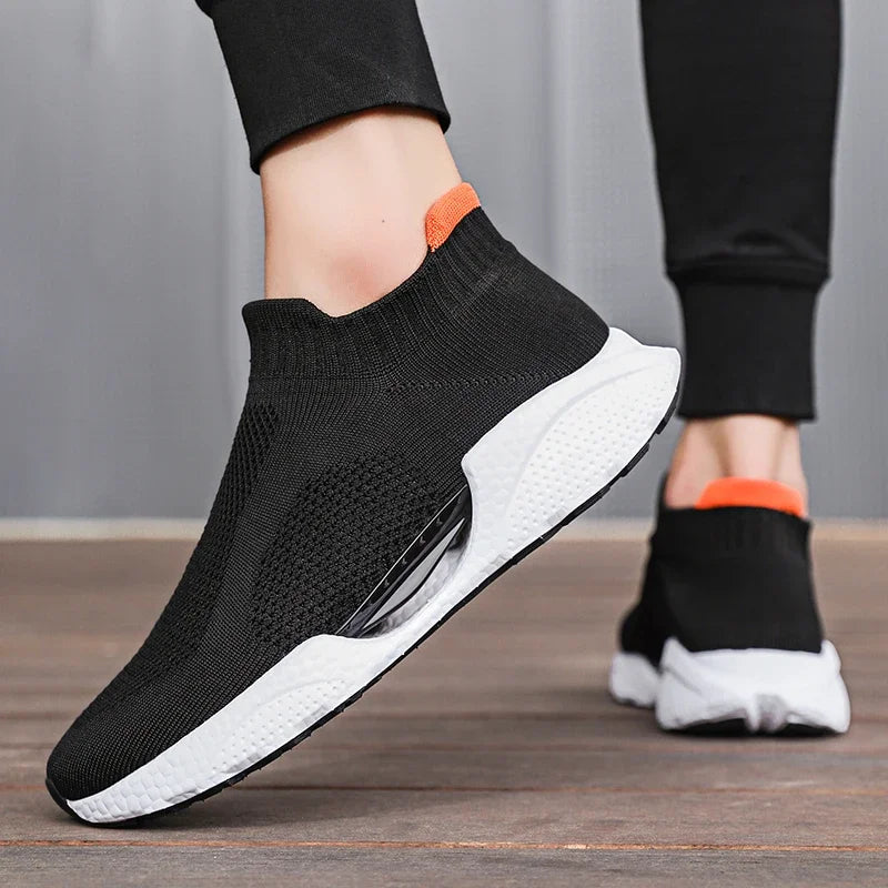 Lightweight Mesh Slip-On Sneakers – Breathable, Comfortable, and Easy to Wear