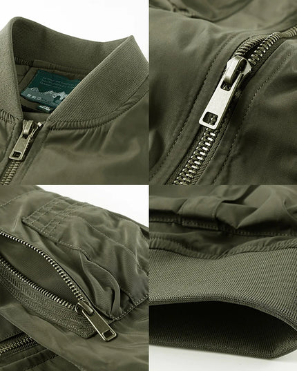 Men's Multi-Pocket Waterproof Windbreaker Tactical Jacket