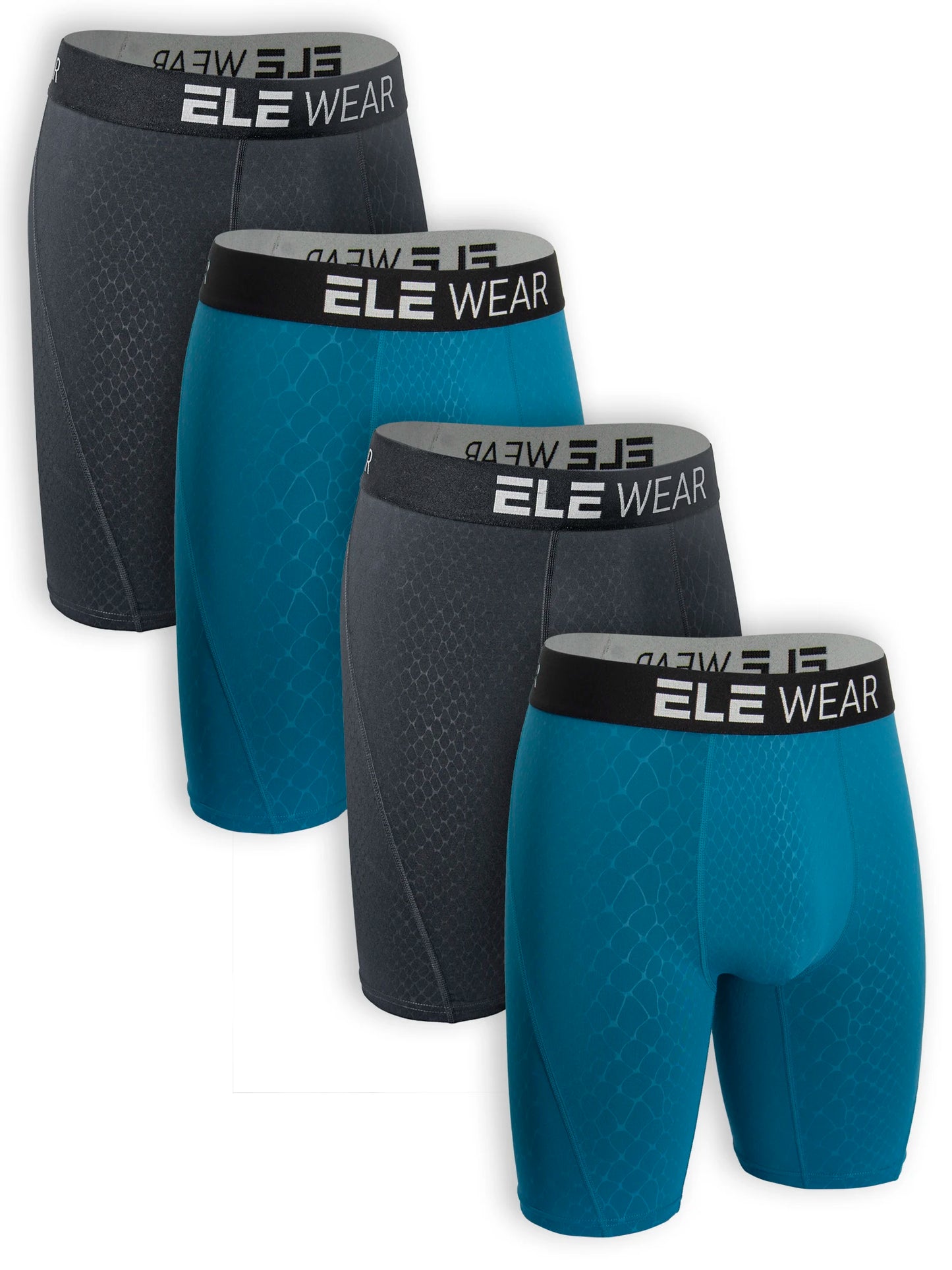 4-Pack Men’s Breathable Boxer Briefs