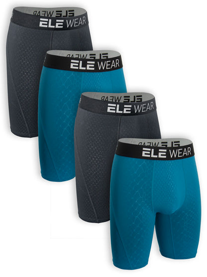 4-Pack Men’s Breathable Boxer Briefs
