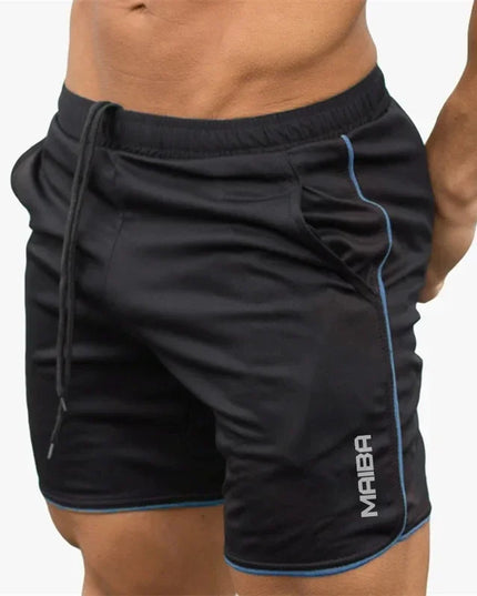 Men's Sports Fitness Shorts with Quick-Dry Fabric