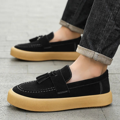 Men's Faux Suede Loafers