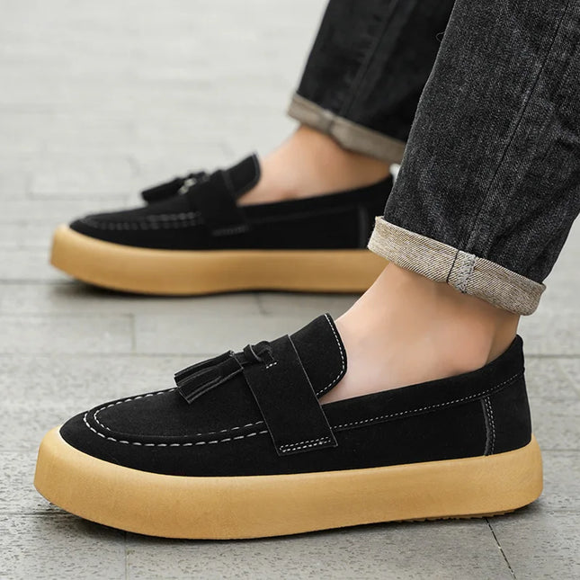 Men's Faux Suede Loafers