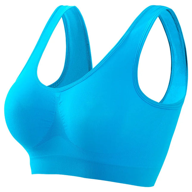 Women's Push-Up Sports  Bra - Breathable, Wire-Free, Pad Free - Various Colors