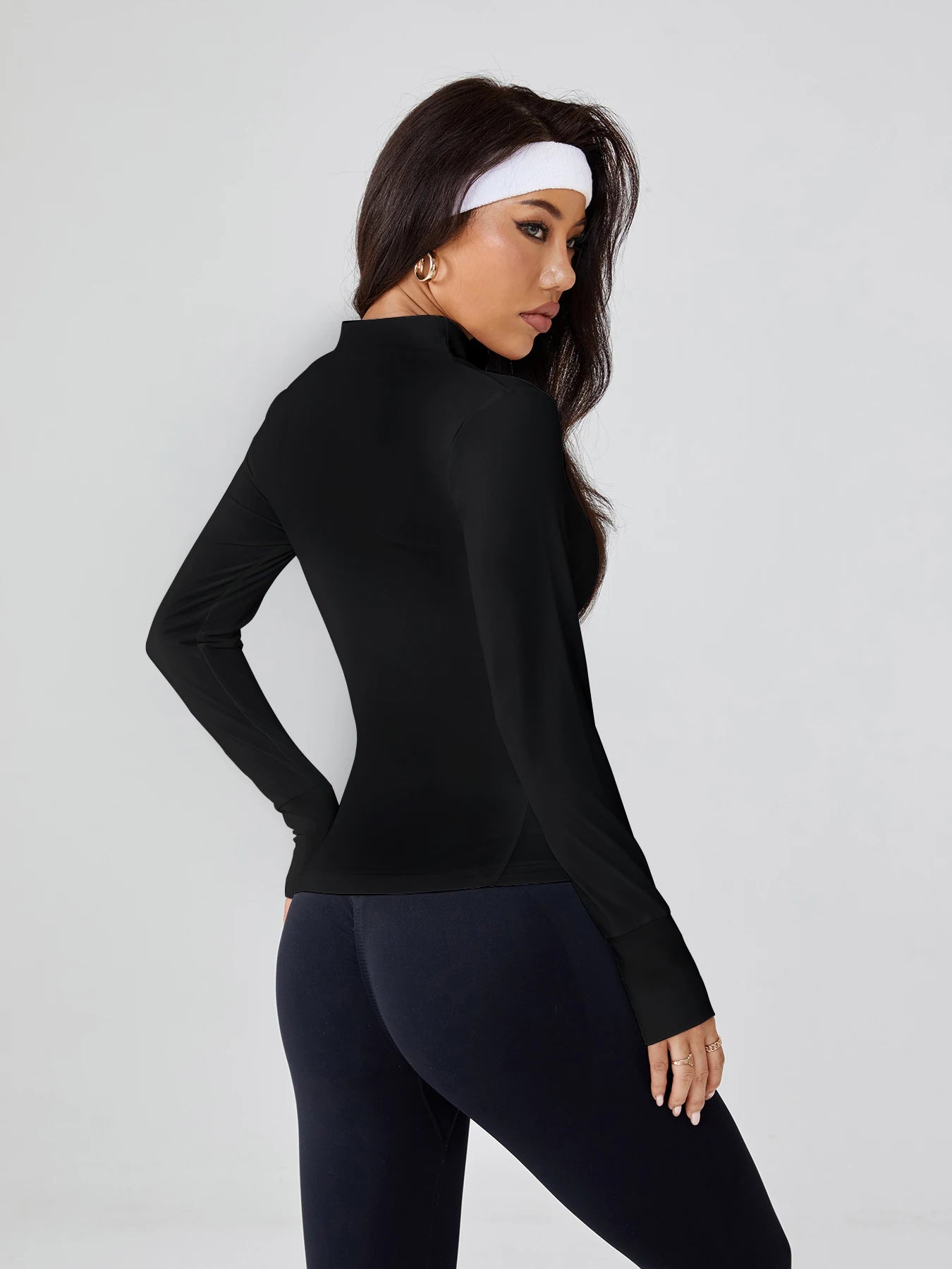 Women's Slim-Fit Lightweight Athletic Jacket