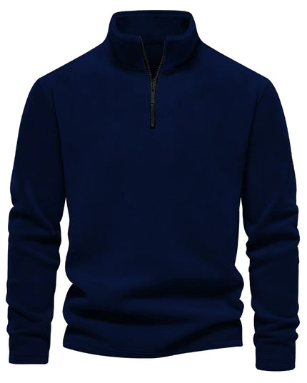 Men's Thickened Warm Fleece Zipper Sweater