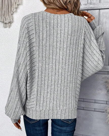 Women's Casual Long Sleeve Knit Sweater