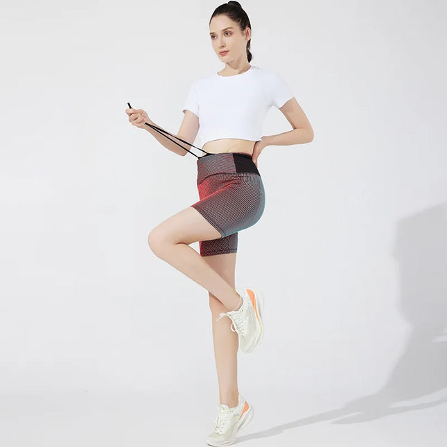 Men And Women's Quick-Dry Compression Running Shorts with Inner Liner and Mesh Waist Pocket