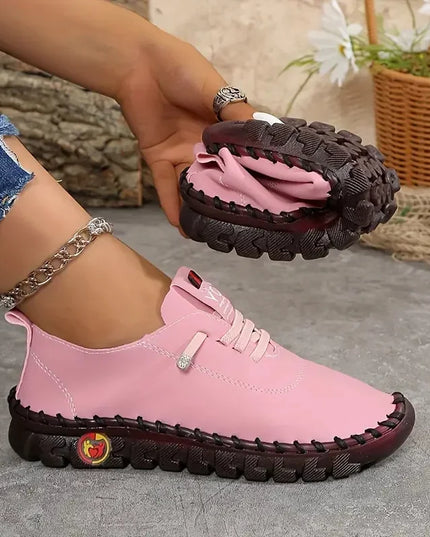 Women's Lightweight Sneakers with Thick Bottom Sole