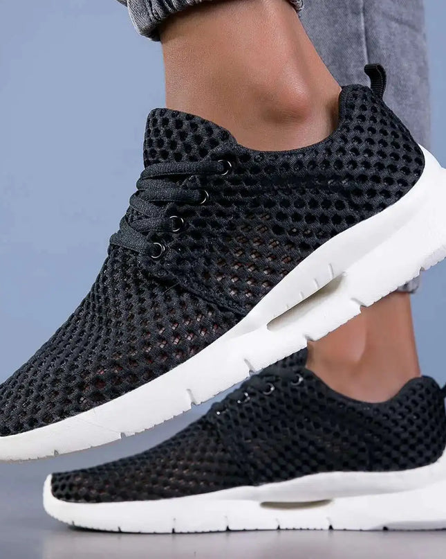 Lightweight Breathable Mesh Sneakers for Men - Comfortable & Stylish Athletic Footwear