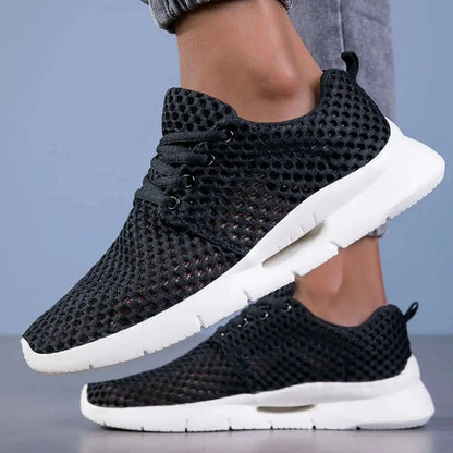 Lightweight Breathable Mesh Sneakers for Men - Comfortable & Stylish Athletic Footwear