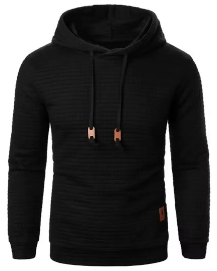 Men's Oversized Casual Hoodie with Zipper - Various Colors