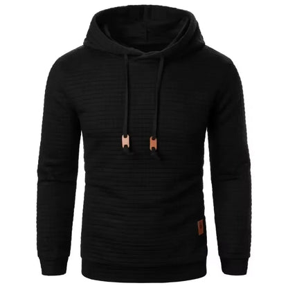 Men's Oversized Casual Hoodie with Zipper - Various Colors