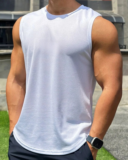 Men's Tank Top - Quick-Dry Slim Fit Vest