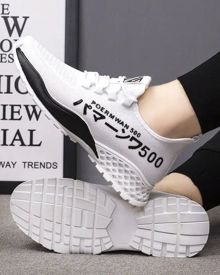 Men's Breathable Mesh Lightweight Sneakers with Soft Sole
