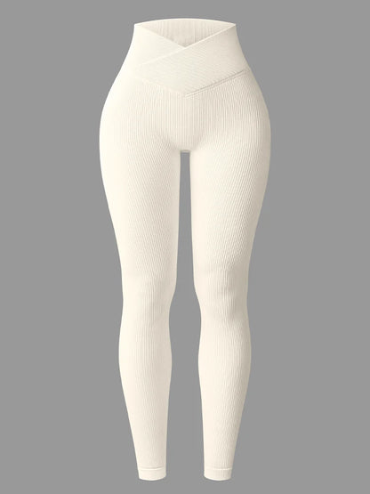 V-Shaped Waist Fitness Leggings for Women