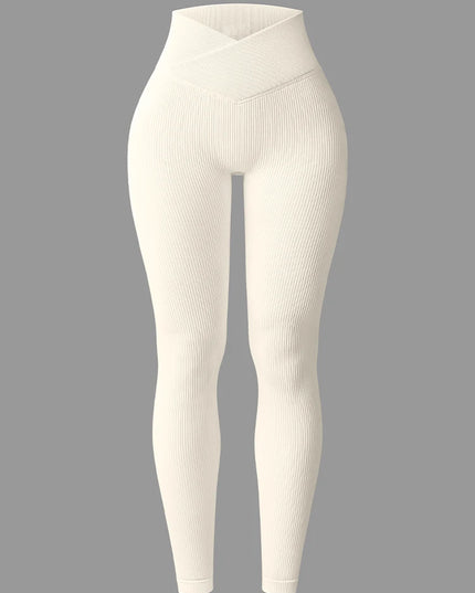 V-Shaped Waist Fitness Leggings for Women