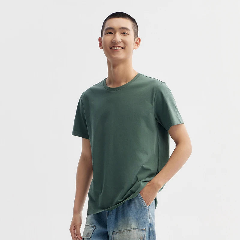 Semir Men's Slim Fit Plain T-Shirt - Comfortable Casual Wear