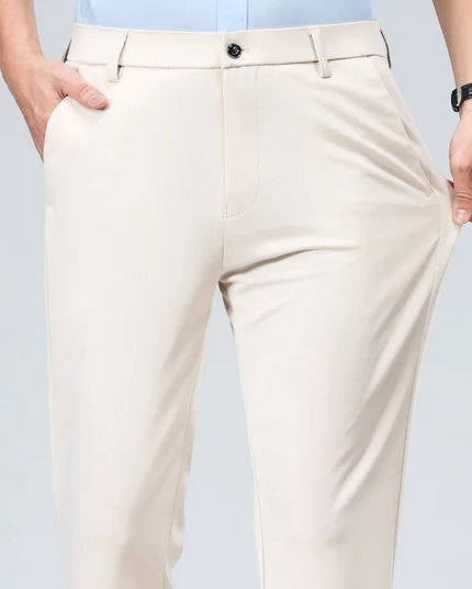 Men’s Slim-Fit Formal Trousers