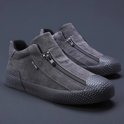 Men's High-Top Canvas Sneakers | Casual & Comfortable Footwear for Men