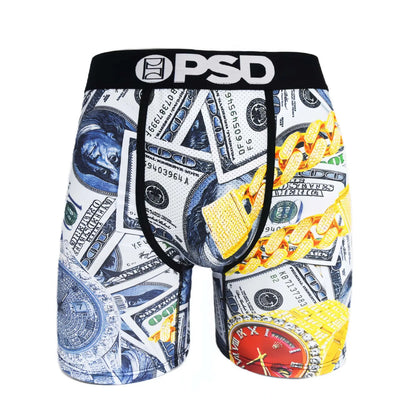 PSD 1 Piece Men's Breathable Boxer Briefs Underwear