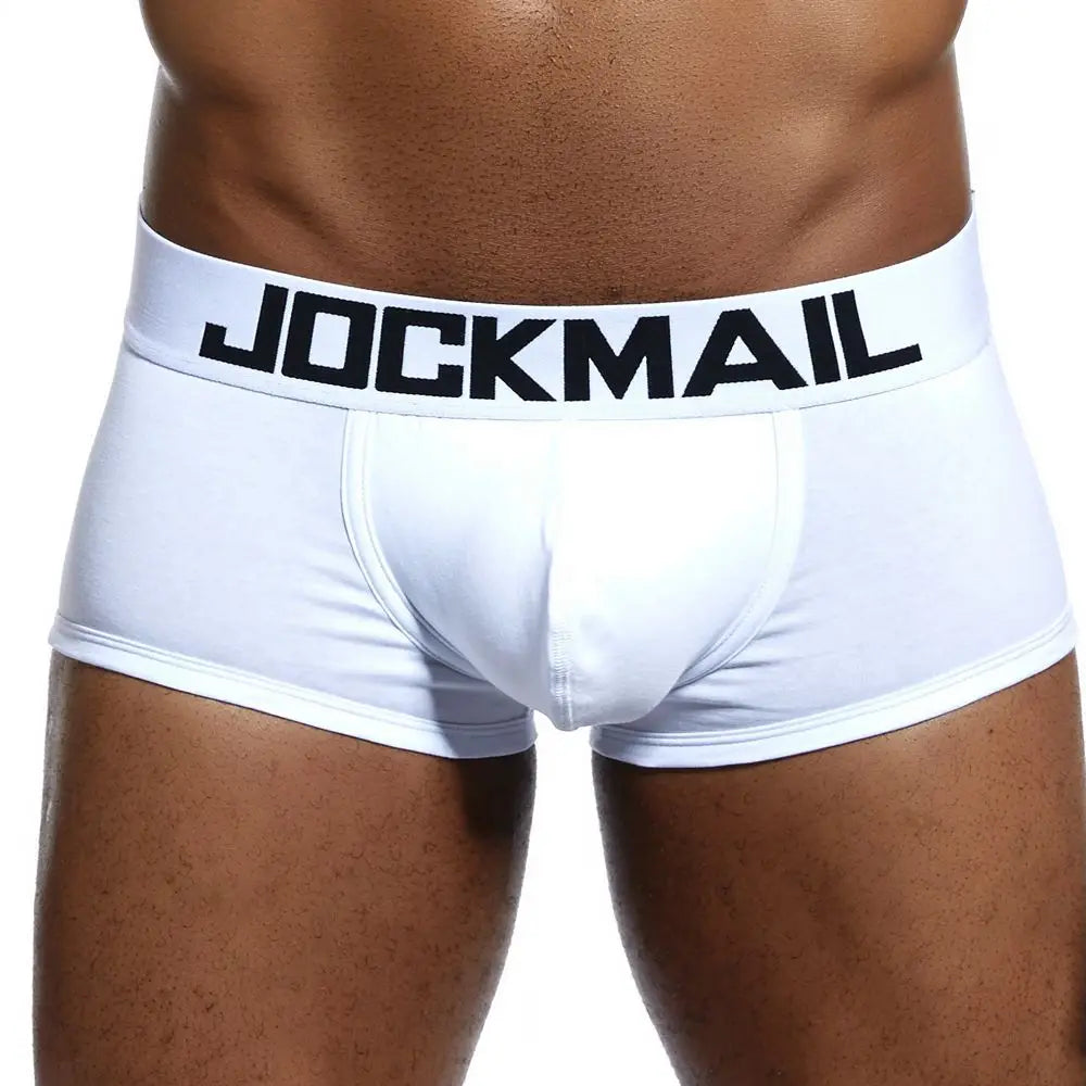 JOCKMAIL 6Pcs/Lot  Man  Boxershorts Cotton Men Boxers Male Breathable Underwear Men’s Panties Soft Boxer Briefs