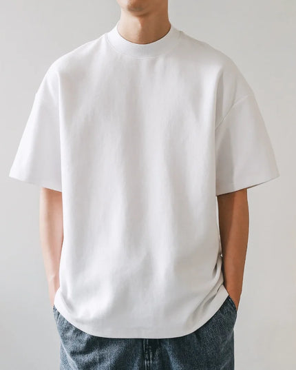 Men's Loose Cotton T-Shirt - Comfortable & Stylish Casual Wear