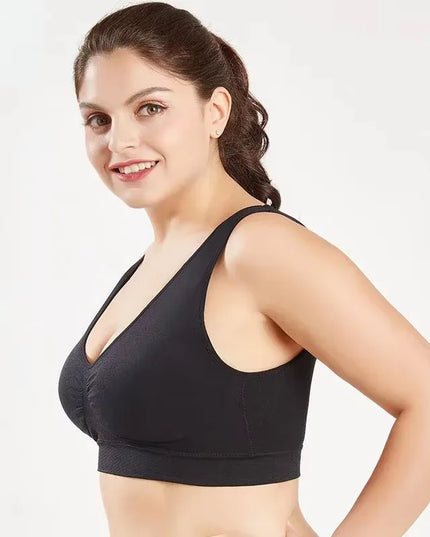 Seamless Women's Push-Up Wireless Bra with Removable Padding