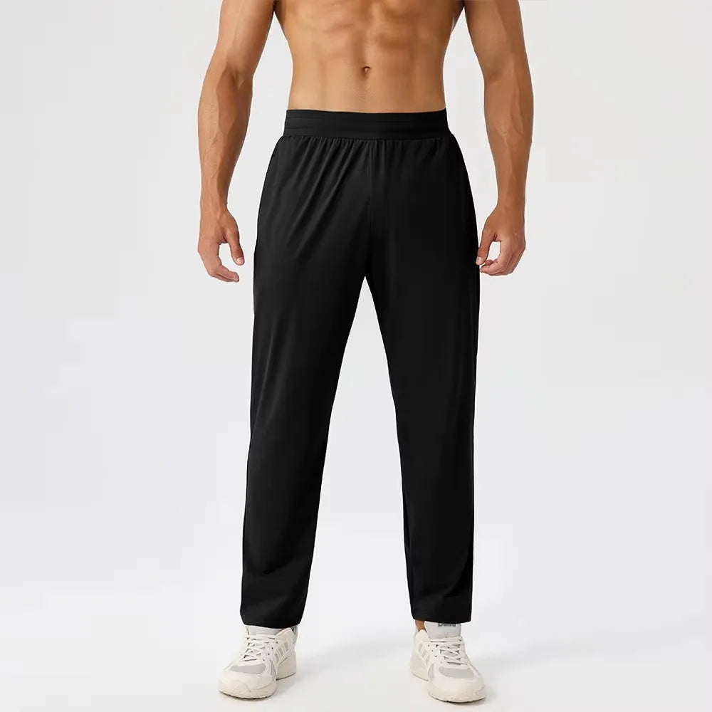 Men's Athletic Casual Sweatpants - Quick-Drying, Breathable, Loose Fit