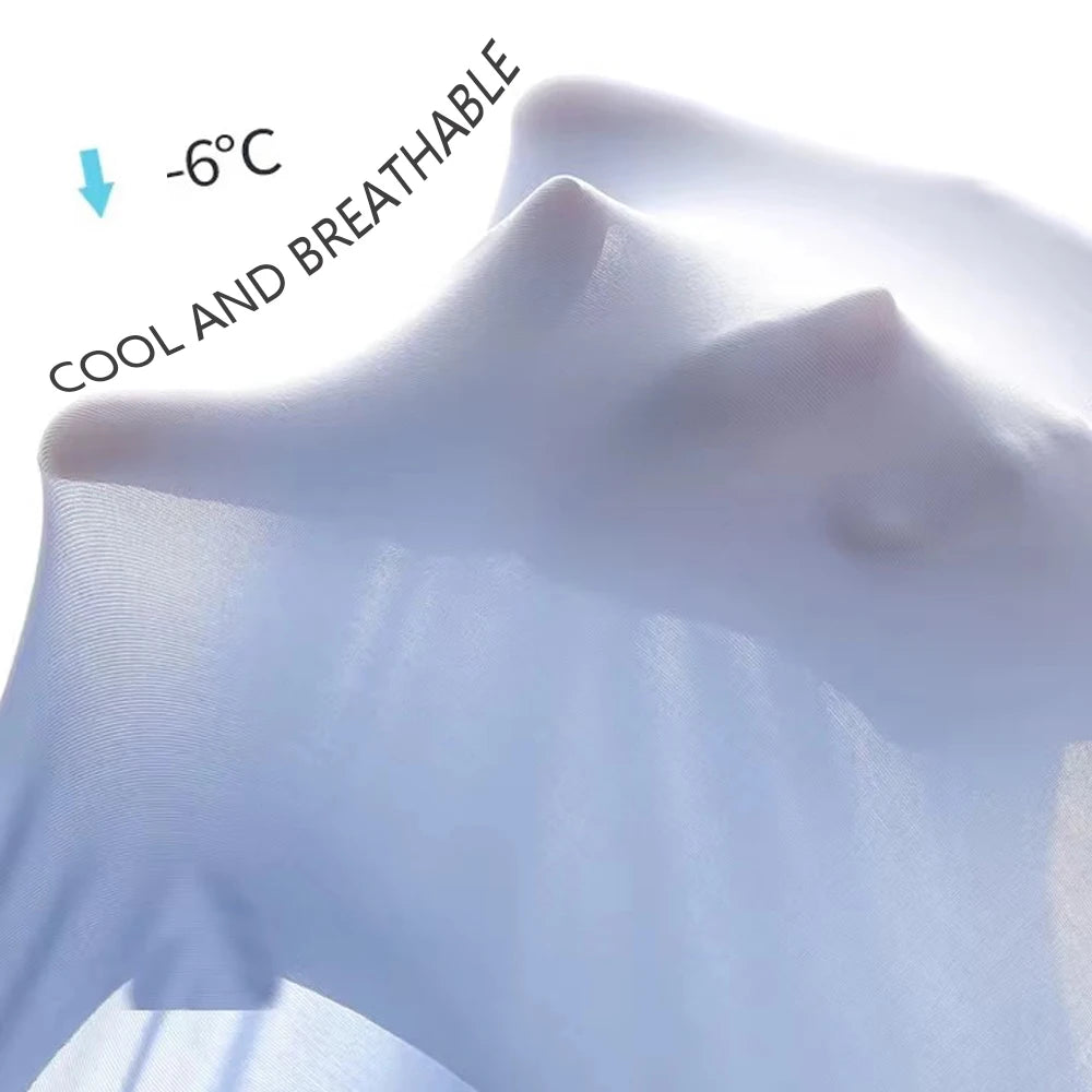 4-Pack Men's Breathable Ice Silk Boxer Shorts - Various Color Combinations