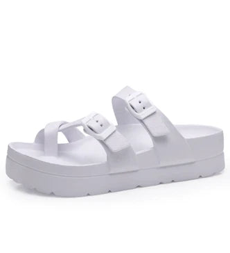 Men's Comfortable Soft Thick Slippers - Various Colors