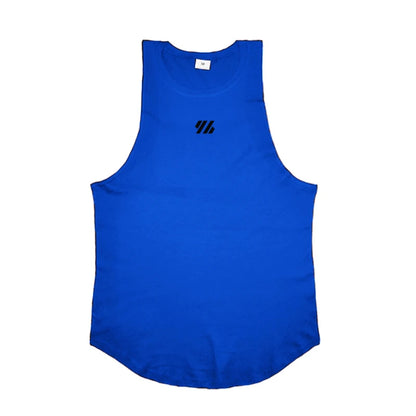 Men's Loose Fit Cotton Tank Top - Breathable and Comfortable Vest