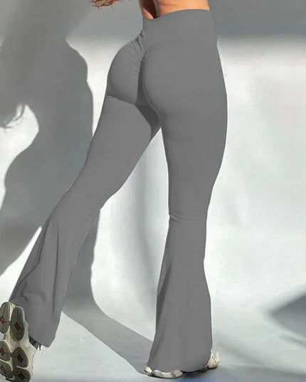 Women’s High Waist Slim Fit Flared Leggings