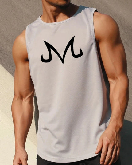 Men's Quick-Dry Sleeveless Stringer Tank Top - Various Colors