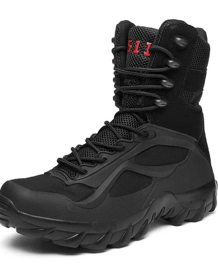 Men's Tactical Boots - Lightweight, Outdoor, Non-Slip Shoes