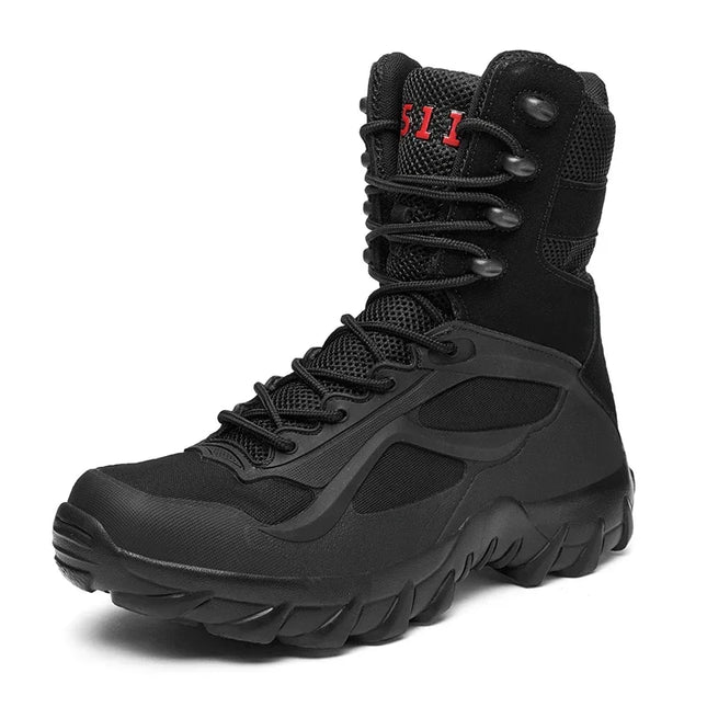 Men's Tactical Boots - Lightweight, Outdoor, Non-Slip Shoes