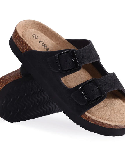 Elegant Women's Classic Suede Slippers