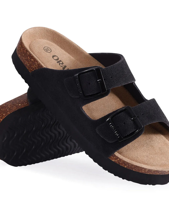 Elegant Women's Classic Suede Slippers