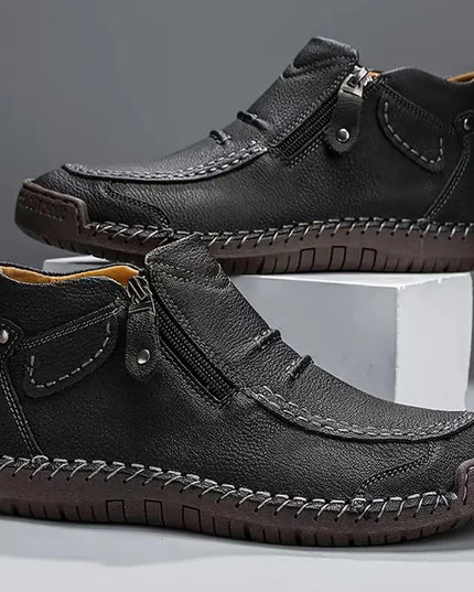 Handcrafted Men's Casual Leather Shoes
