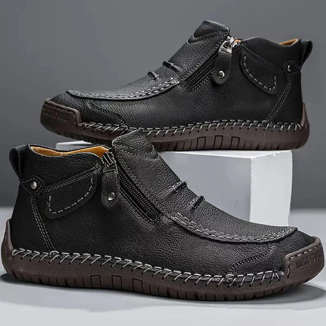 Handcrafted Men's Casual Leather Shoes