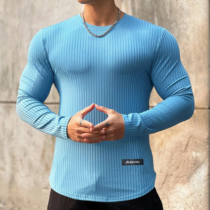Men's Slim Fit Lightweight Long Sleeve Sweater