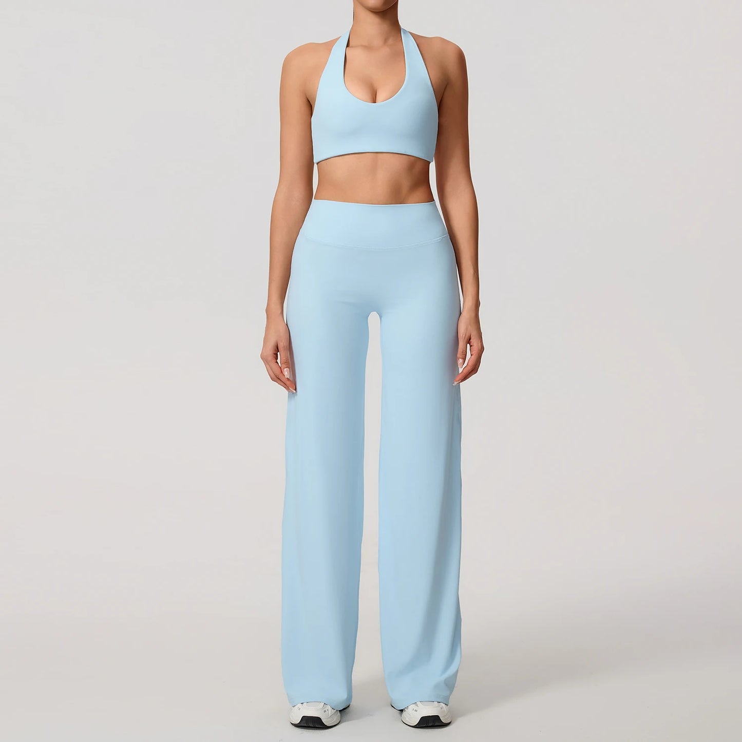 Women's Moisture-Wicking Athletic Set – Sports Bra and Pants Combo