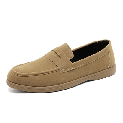 Men's Slip-On Loafers - Lightweight, Breathable, Comfortable Non-Slip Soft Sole