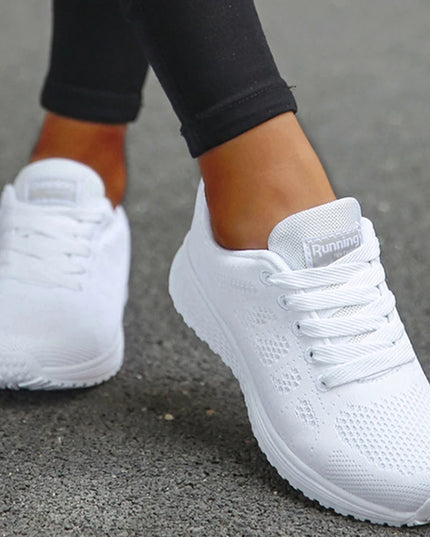 Womens Lightweight  Athletic Sneakers - Breathable Material-Various Colors