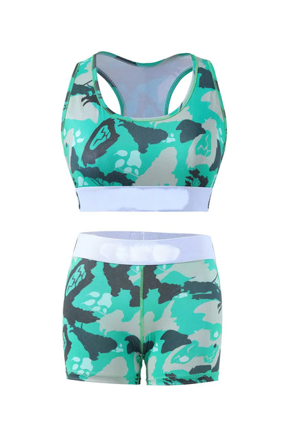 PSD Women's Graffiti Print Two-Piece Bikini Set