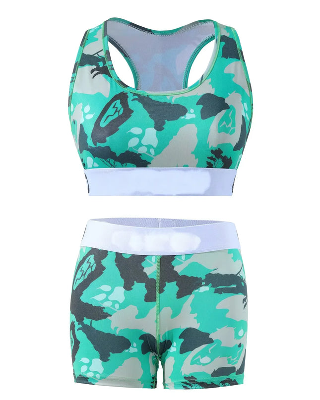 PSD Women's Graffiti Print Two-Piece Bikini Set
