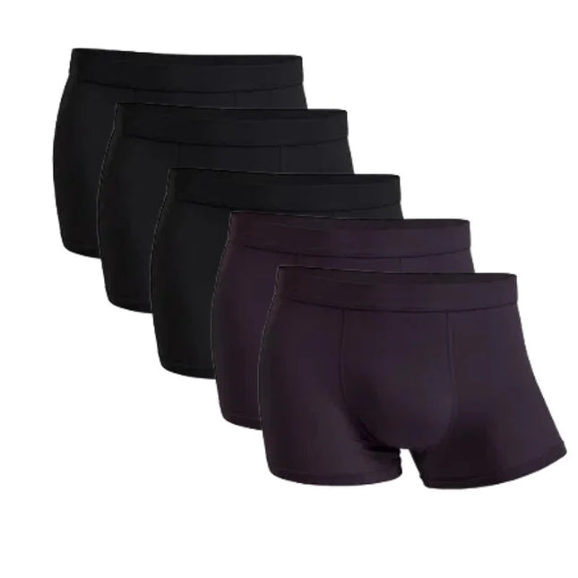 Five-Pack Bamboo Boxers for Men