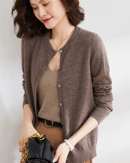 Women's Long Sleeve Cardigan Sweater