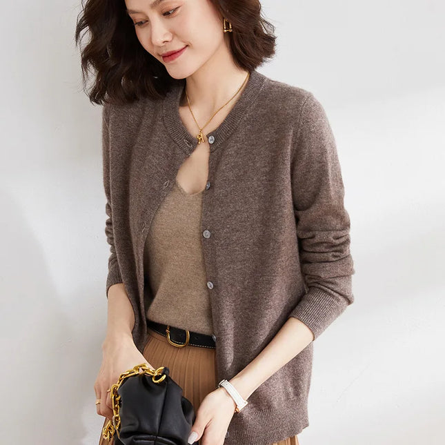 Women's Long Sleeve Cardigan Sweater